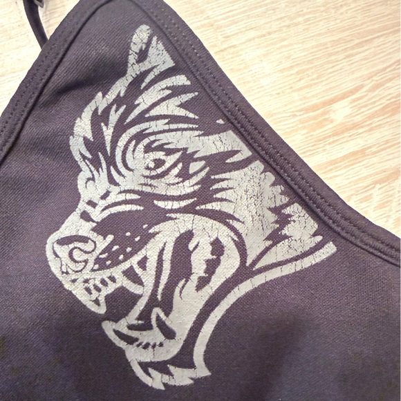 Darc Sport Black Wolves Bralette - Picture 4 of 4